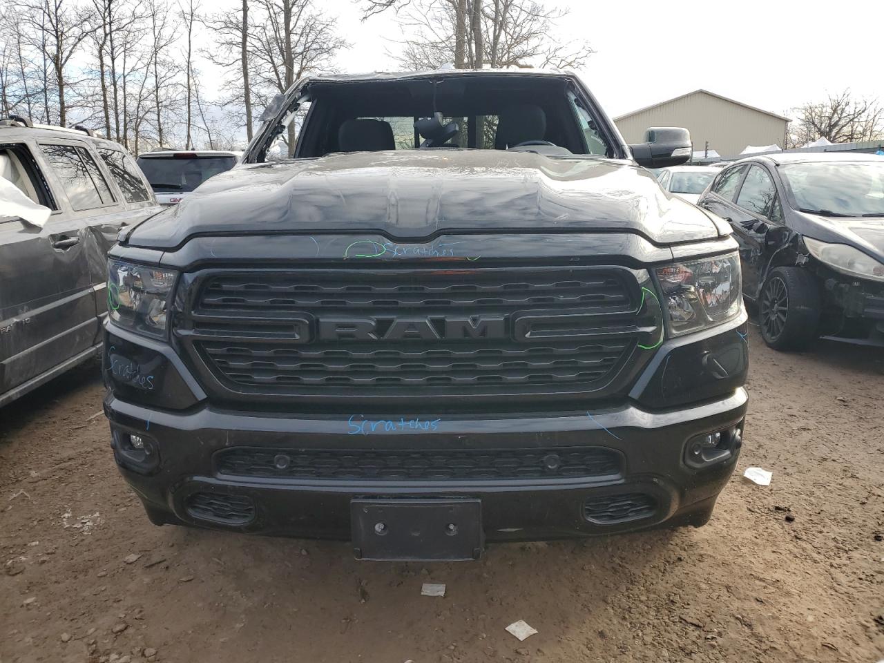 2022 RAM 1500 BIG HORN/LONE STAR VIN:1C6RRFBG4NN351585