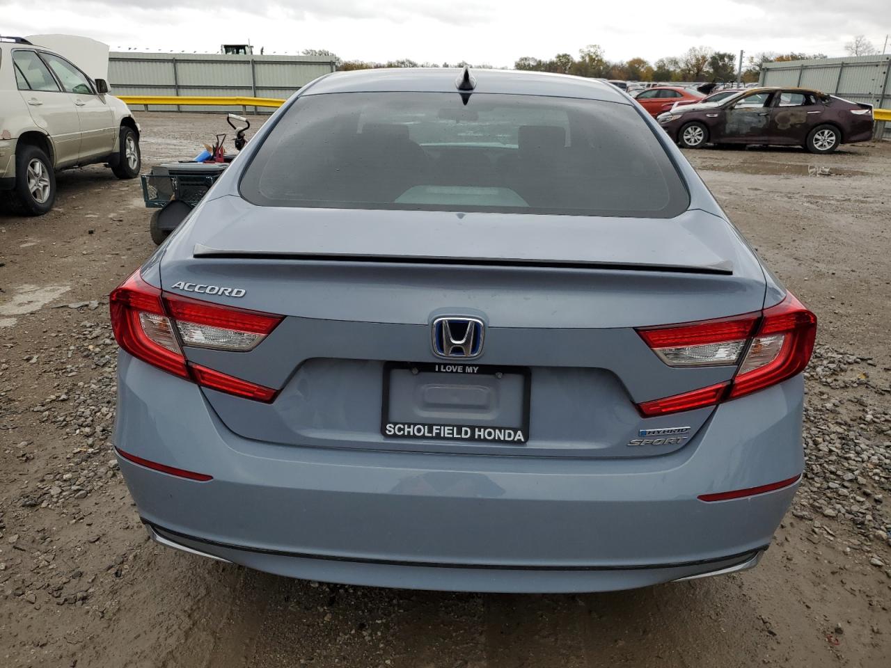 2022 HONDA ACCORD HYBRID SPORT VIN:1HGCV3F23NA015619