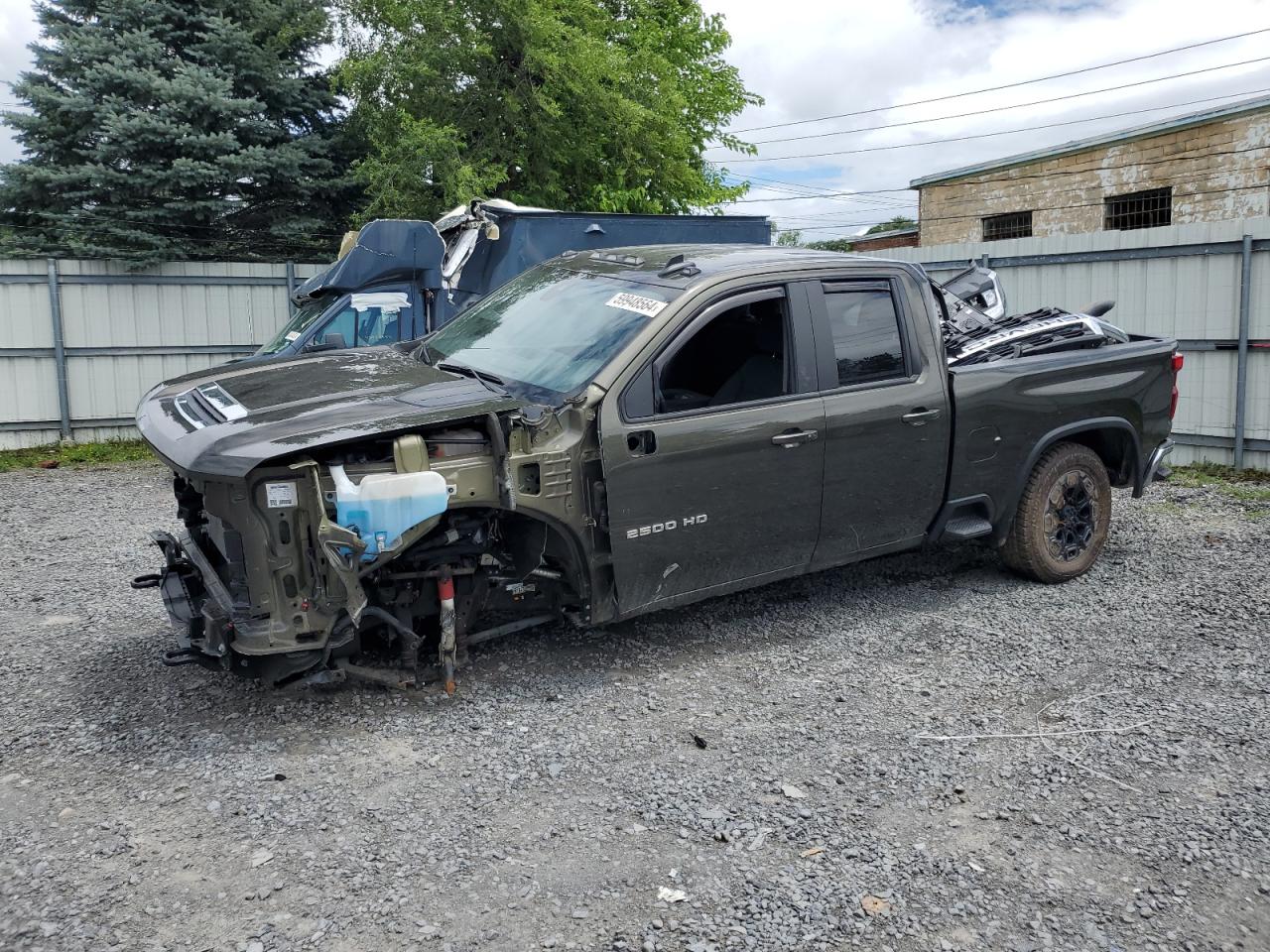 2022 CHEVROLET SILVERADO K2500 HEAVY DUTY LT VIN:1GC5YNE77NF121307