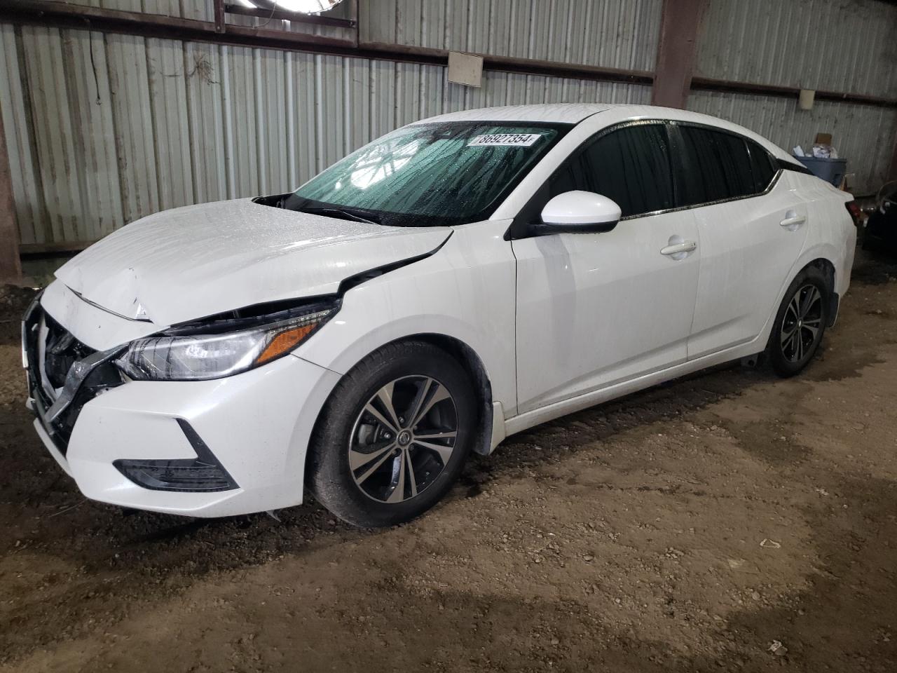 2022 NISSAN SENTRA SV VIN:3N1AB8CV9NY296771