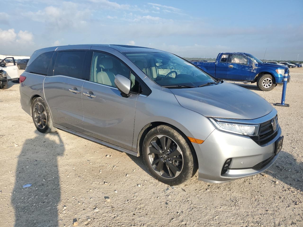 2022 HONDA ODYSSEY ELITE VIN:5FNRL6H93NB014701