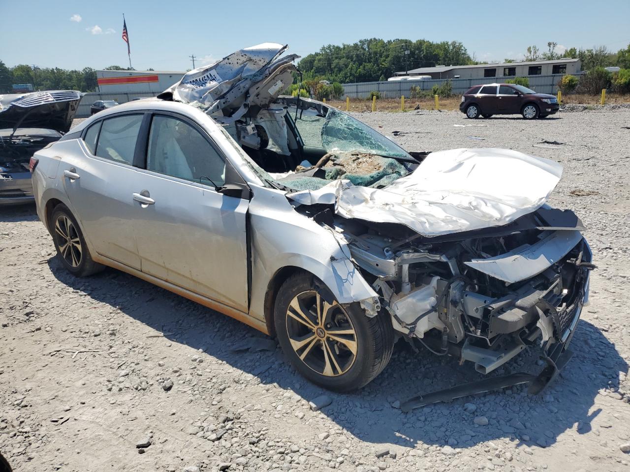 2022 NISSAN SENTRA SV VIN:3N1AB8CV9NY316114