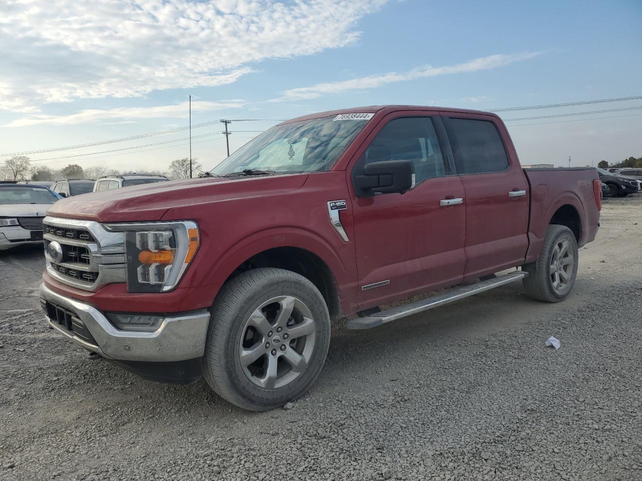 2022 FORD F150 SUPERCREW VIN:1FTFW1ED8NFA41331