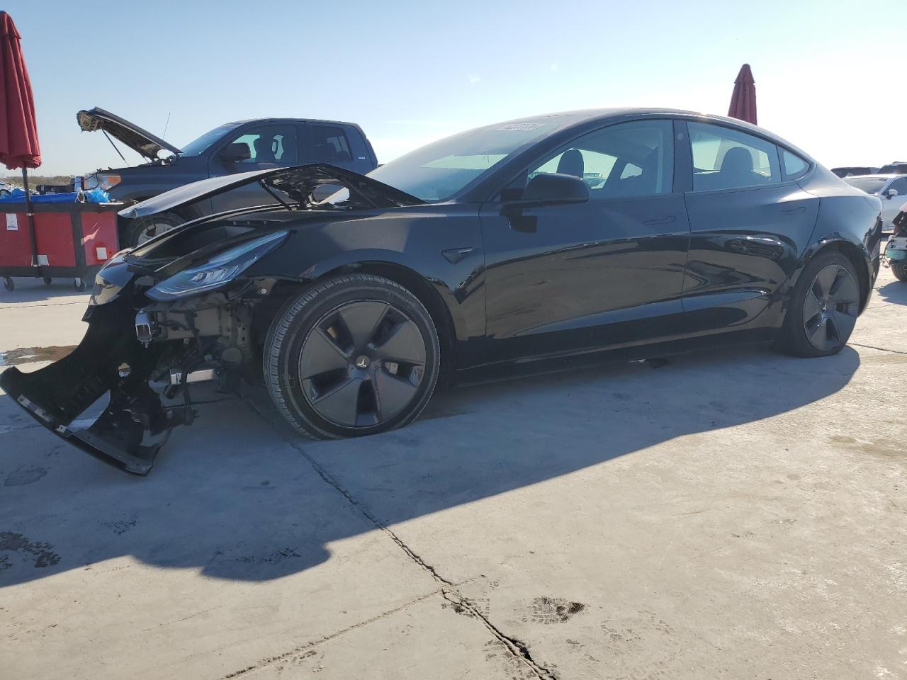 2022 TESLA MODEL 3  VIN:5YJ3E1EB3NF240487