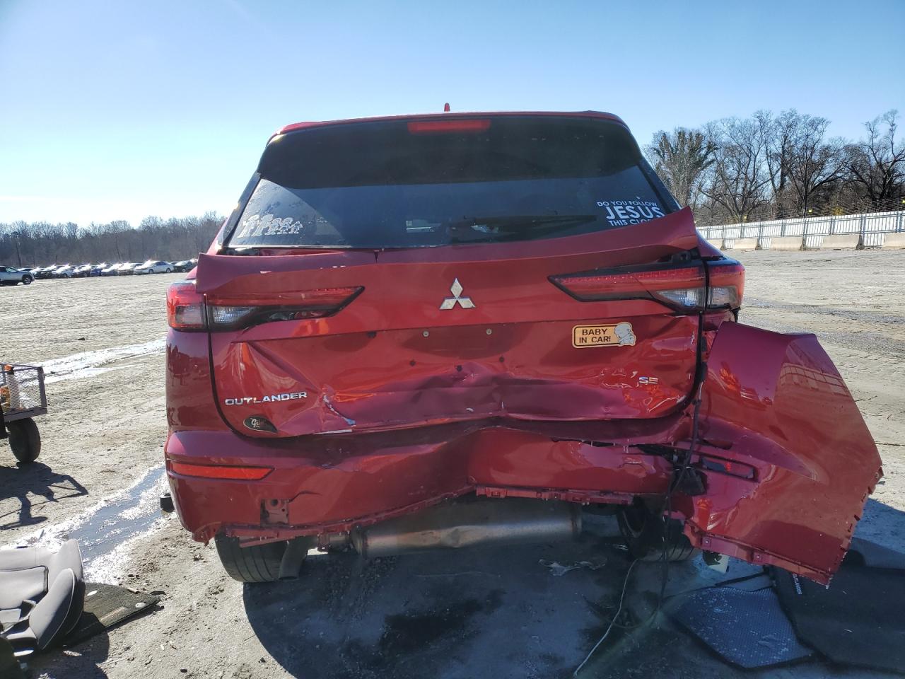 2024 MITSUBISHI OUTLANDER SE VIN:JA4J3VA85RZ015514