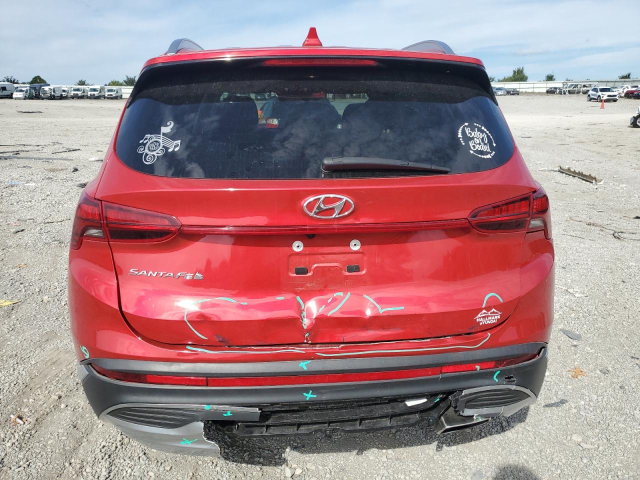 2022 HYUNDAI SANTA FE SEL VIN:5NMS64AJ3NH403130