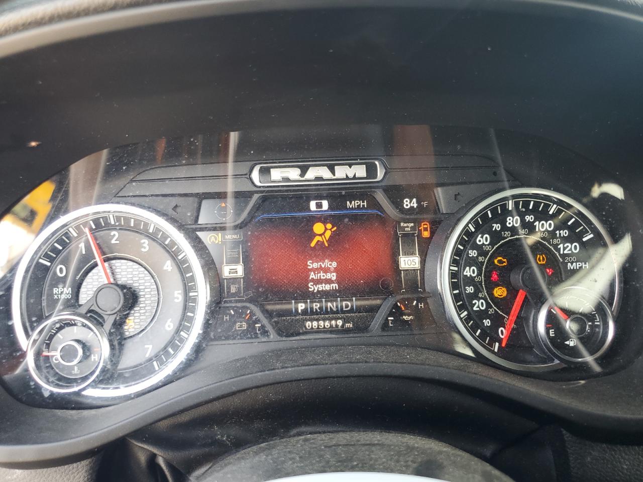 2022 RAM 1500 BIG HORN/LONE STAR VIN:1C6SRFFT4NN244576