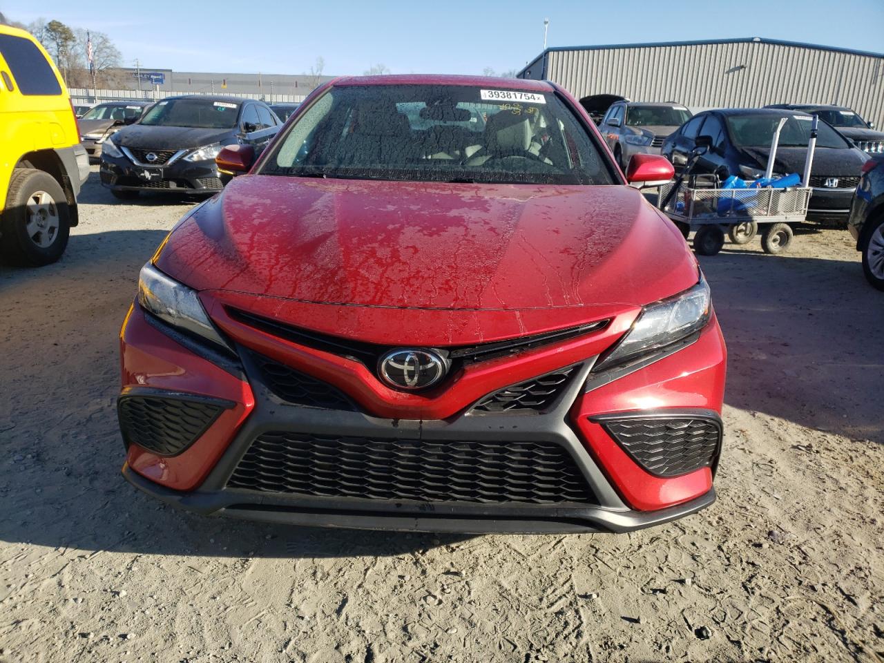 2022 TOYOTA CAMRY SE VIN:4T1G11AK6NU054917