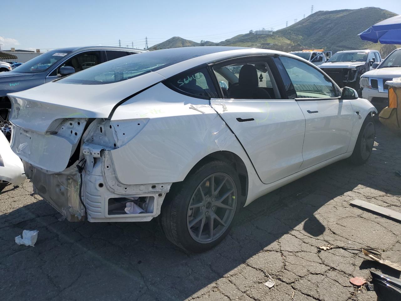 2022 TESLA MODEL 3  VIN:5YJ3E1EA2NF316689