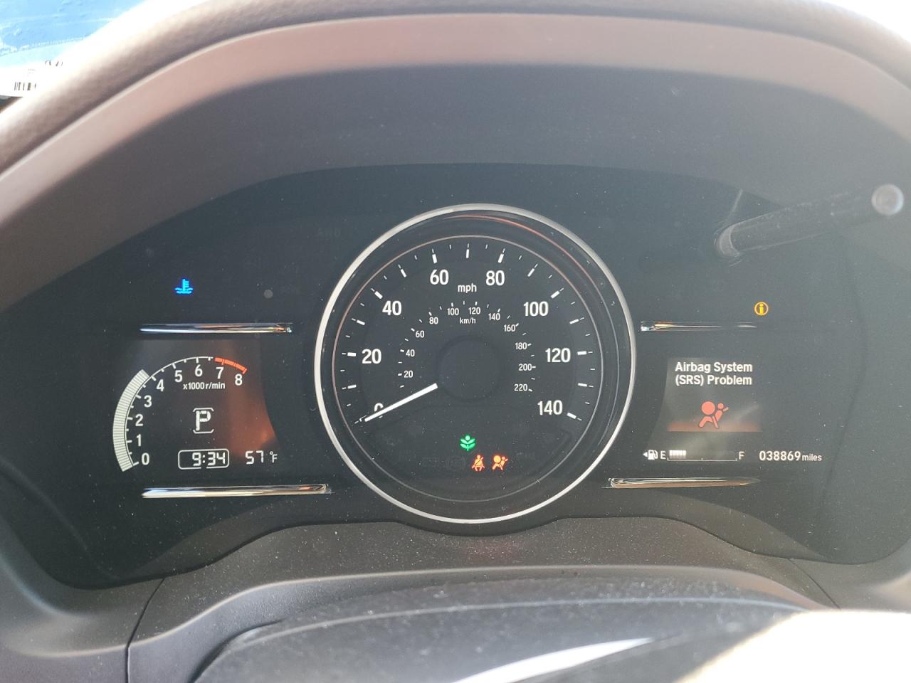 2022 HONDA HR-V EX VIN:3CZRU5H51NM727588