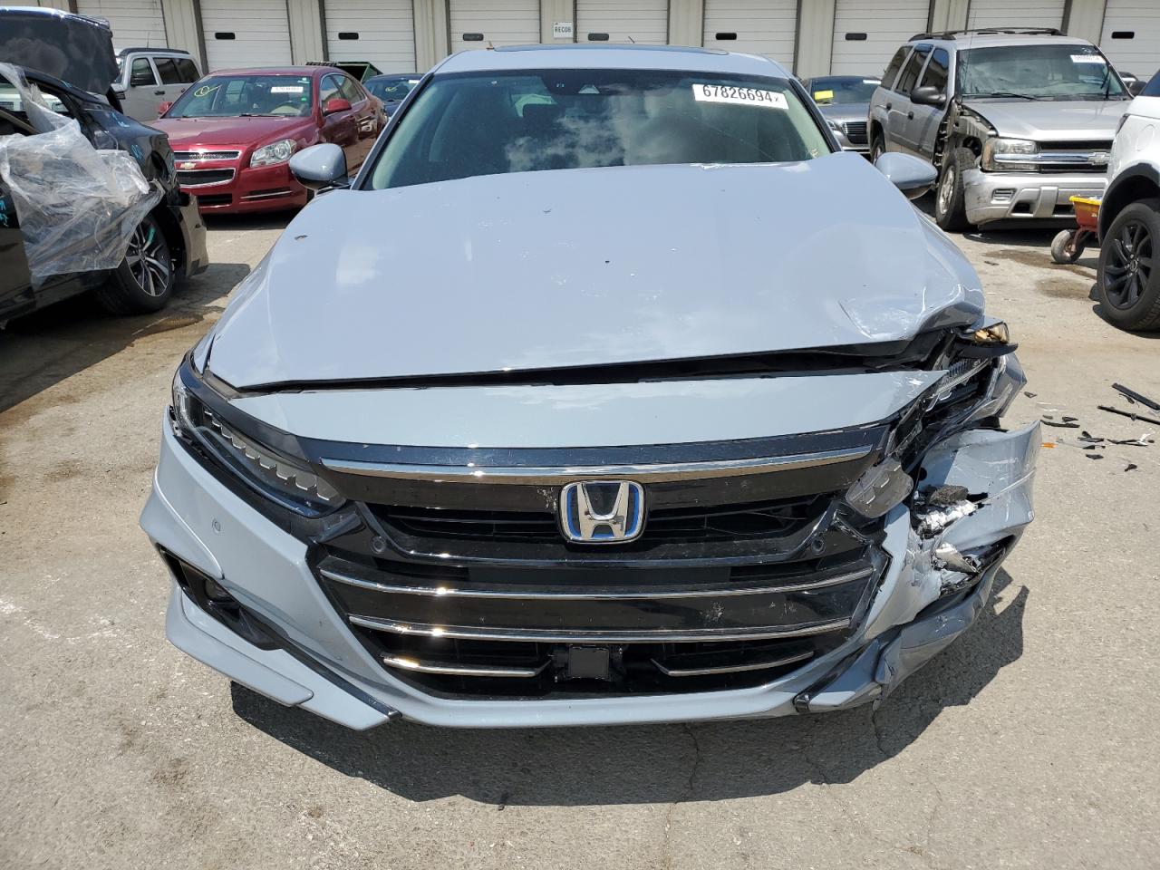 2022 HONDA ACCORD TOURING HYBRID VIN:1HGCV3F9XNA010270