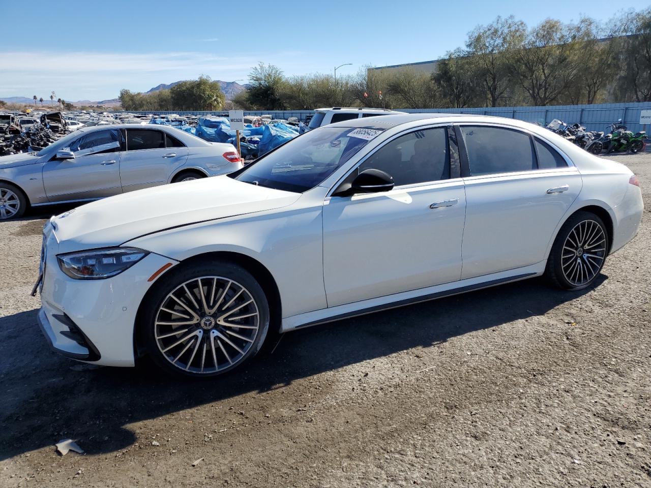 2022 MERCEDES-BENZ S 580 4MATIC VIN:W1K6G7GB3NA068564