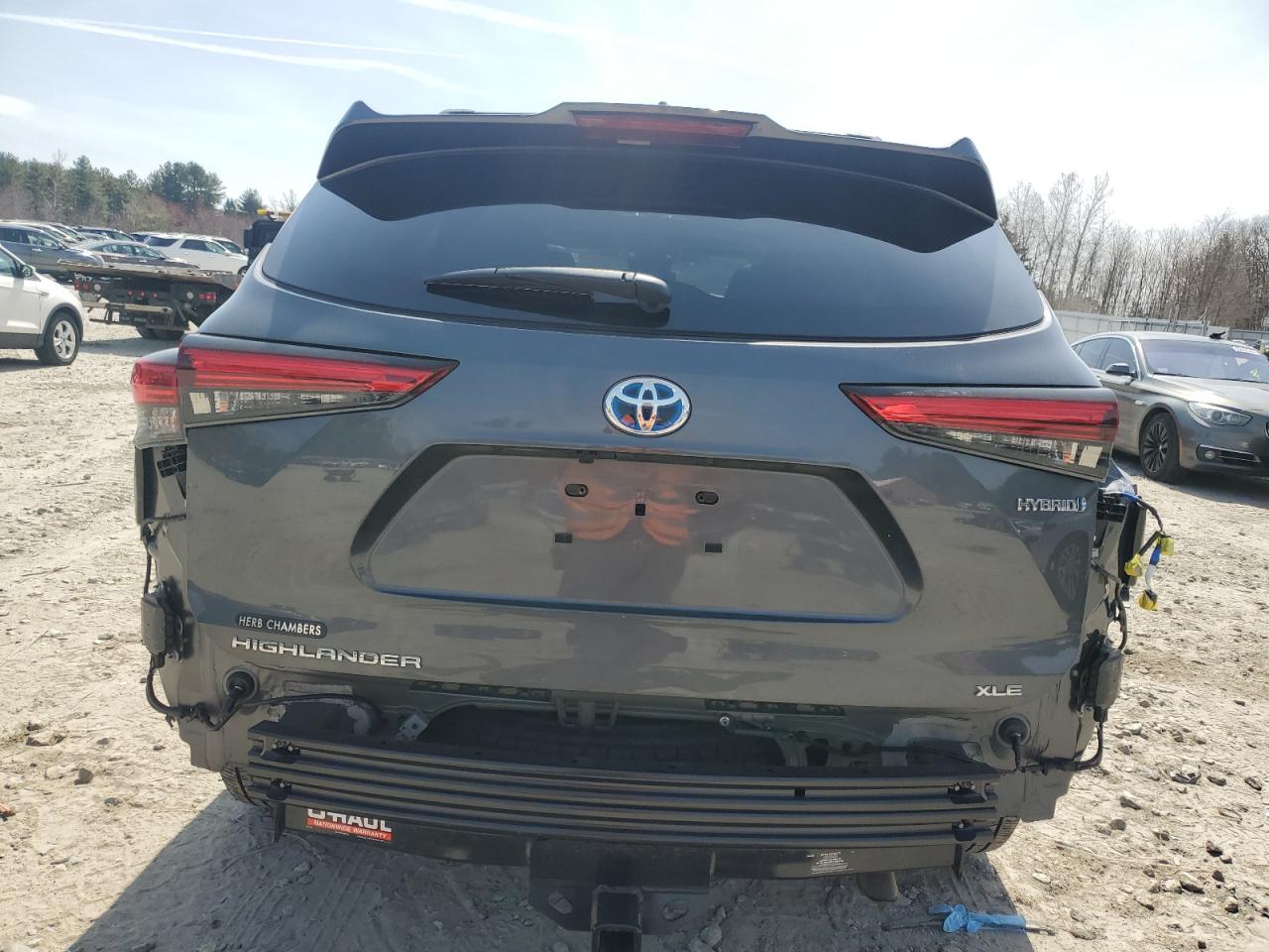 2023 TOYOTA HIGHLANDER HYBRID XLE VIN:5TDKBRCH9PS586696