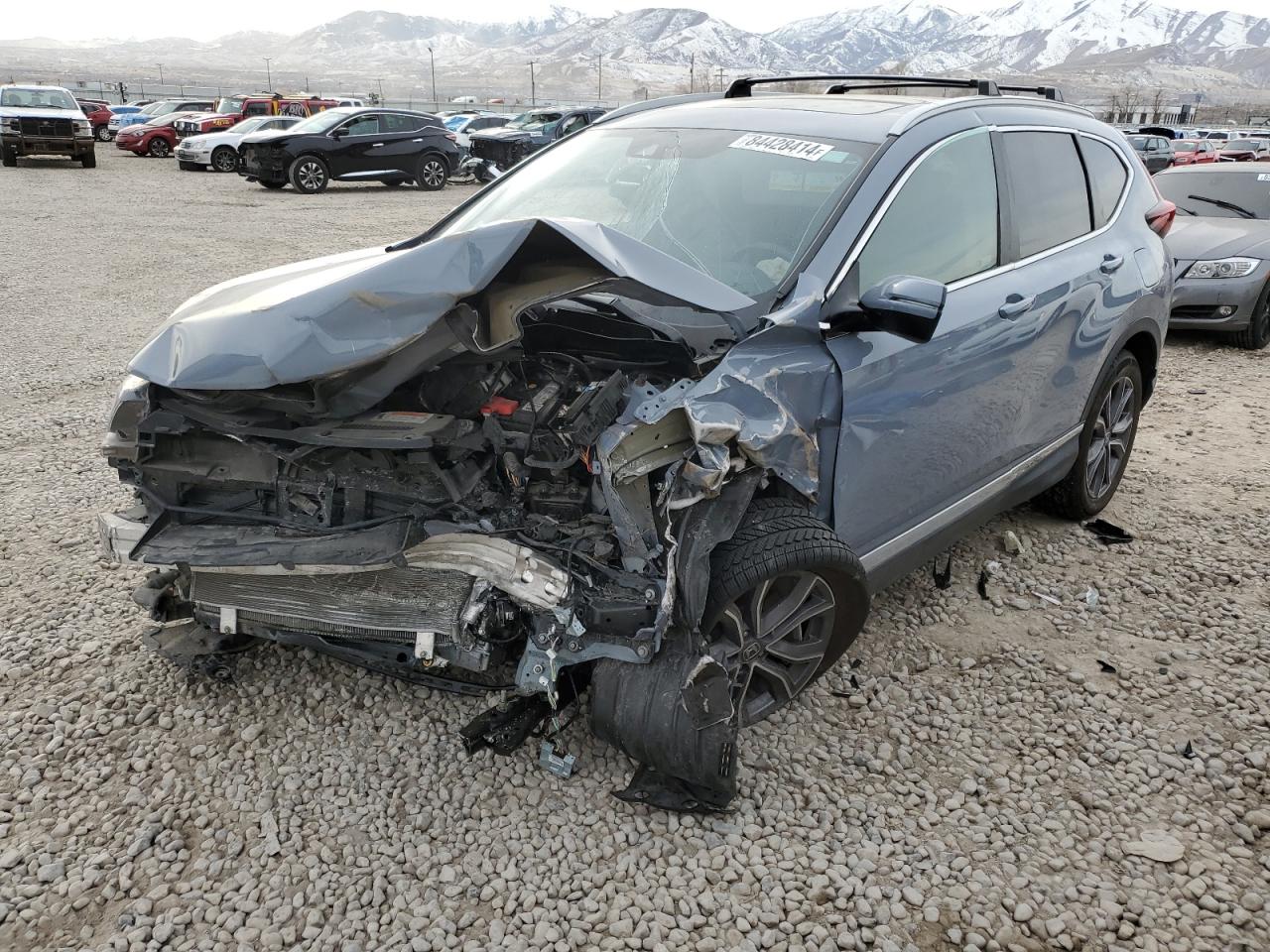 2022 HONDA CR-V TOURING VIN:2HKRW2H98NH666490