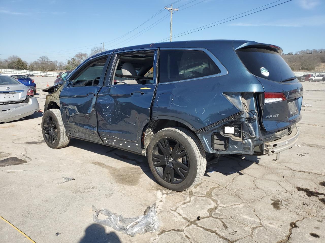 2022 HONDA PILOT SE VIN:5FNYF6H24NB028628
