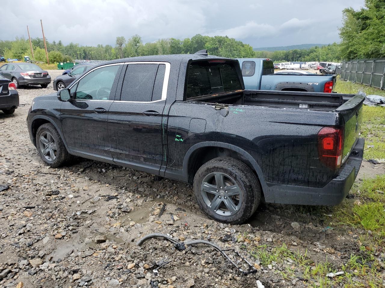 2023 HONDA RIDGELINE RTL VIN:5FPYK3F52PB026443