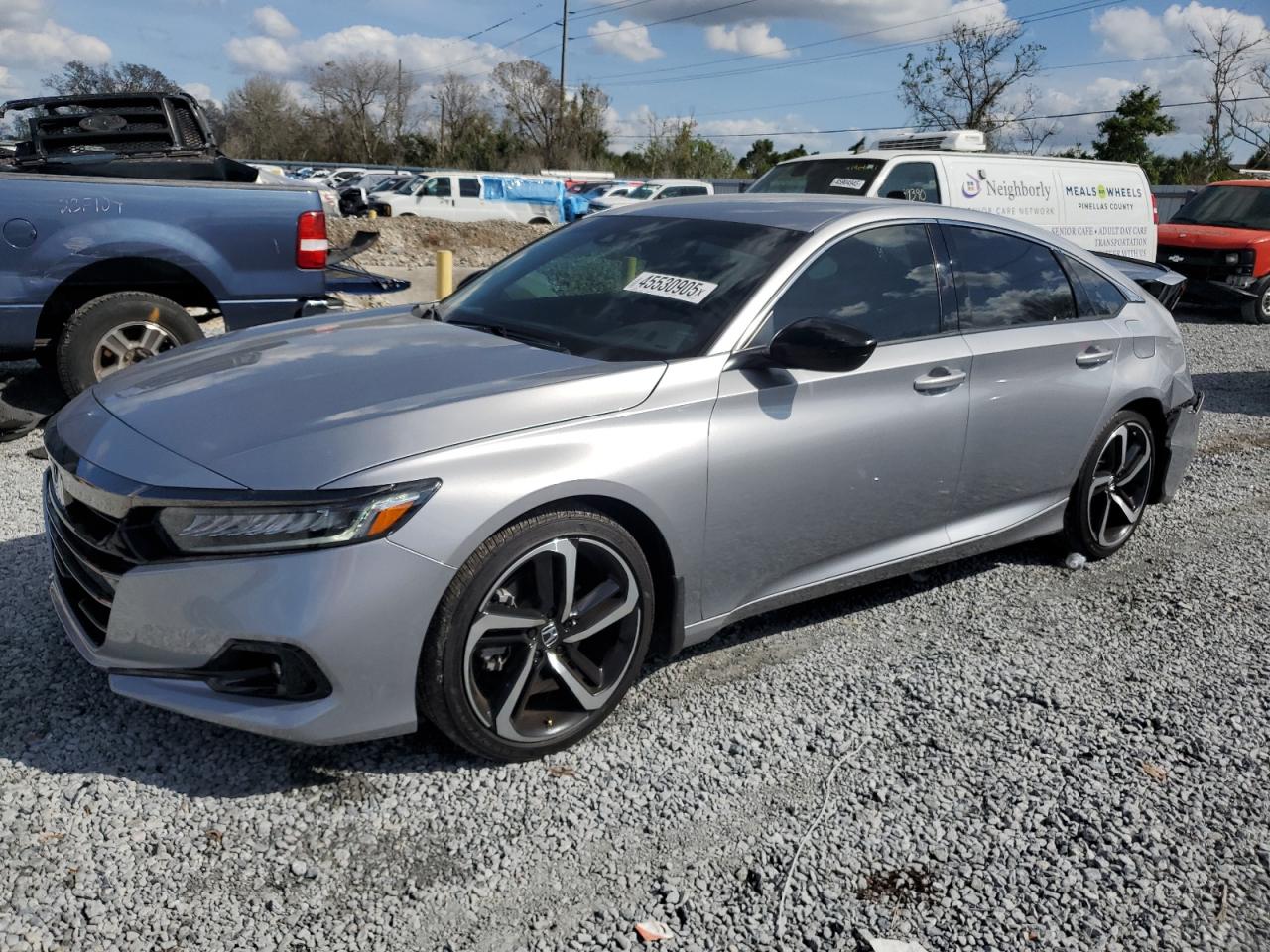 2022 HONDA ACCORD SPORT VIN:1HGCV1F32NA042100