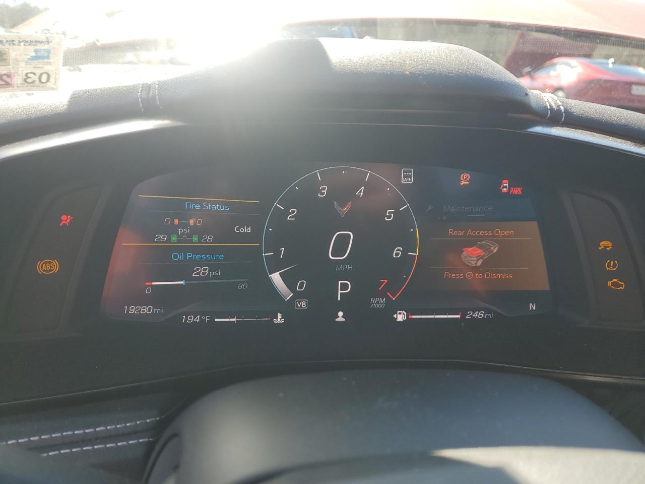 2022 CHEVROLET CORVETTE STINGRAY 2LT VIN:1G1YB2D41N5104067