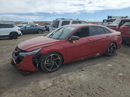 2022 HYUNDAI ELANTRA N LINE VIN:KMHLR4AF7NU266611