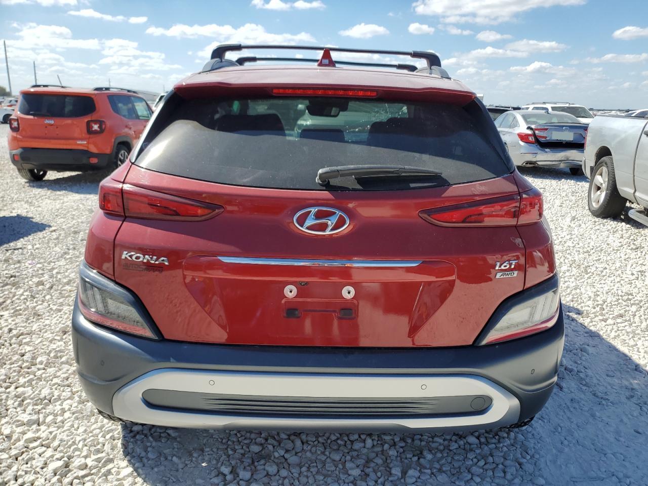 2022 HYUNDAI KONA LIMITED VIN:KM8K5CA31NU795141