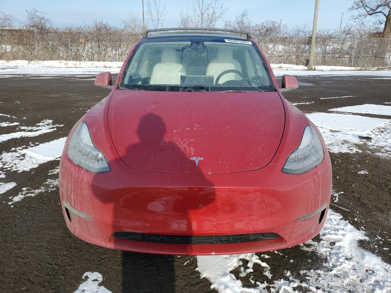 2022 TESLA MODEL Y  VIN:7SAYGDEE1NF458443