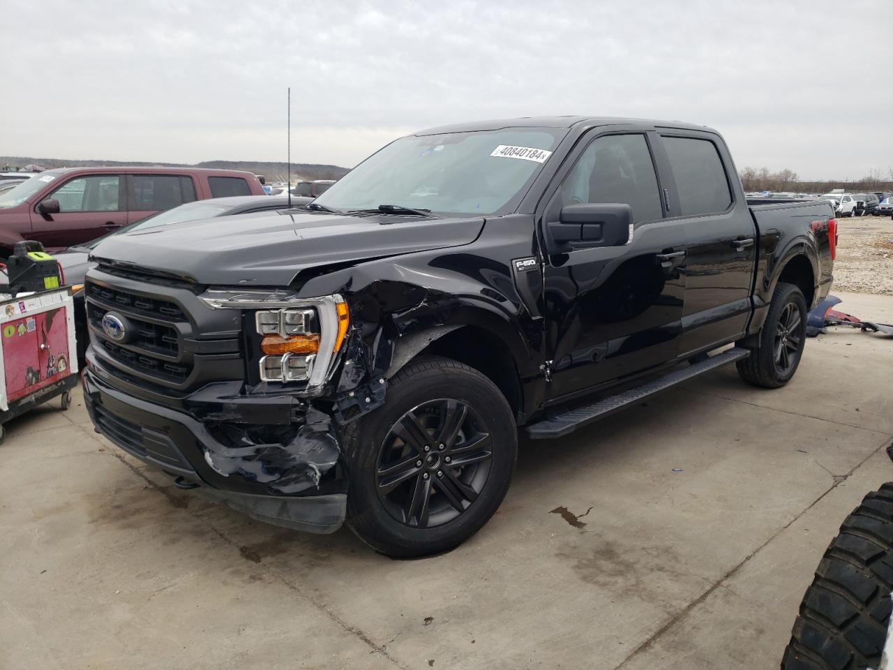 2022 FORD F150 SUPERCREW VIN:1FTFW1E55NKD08201