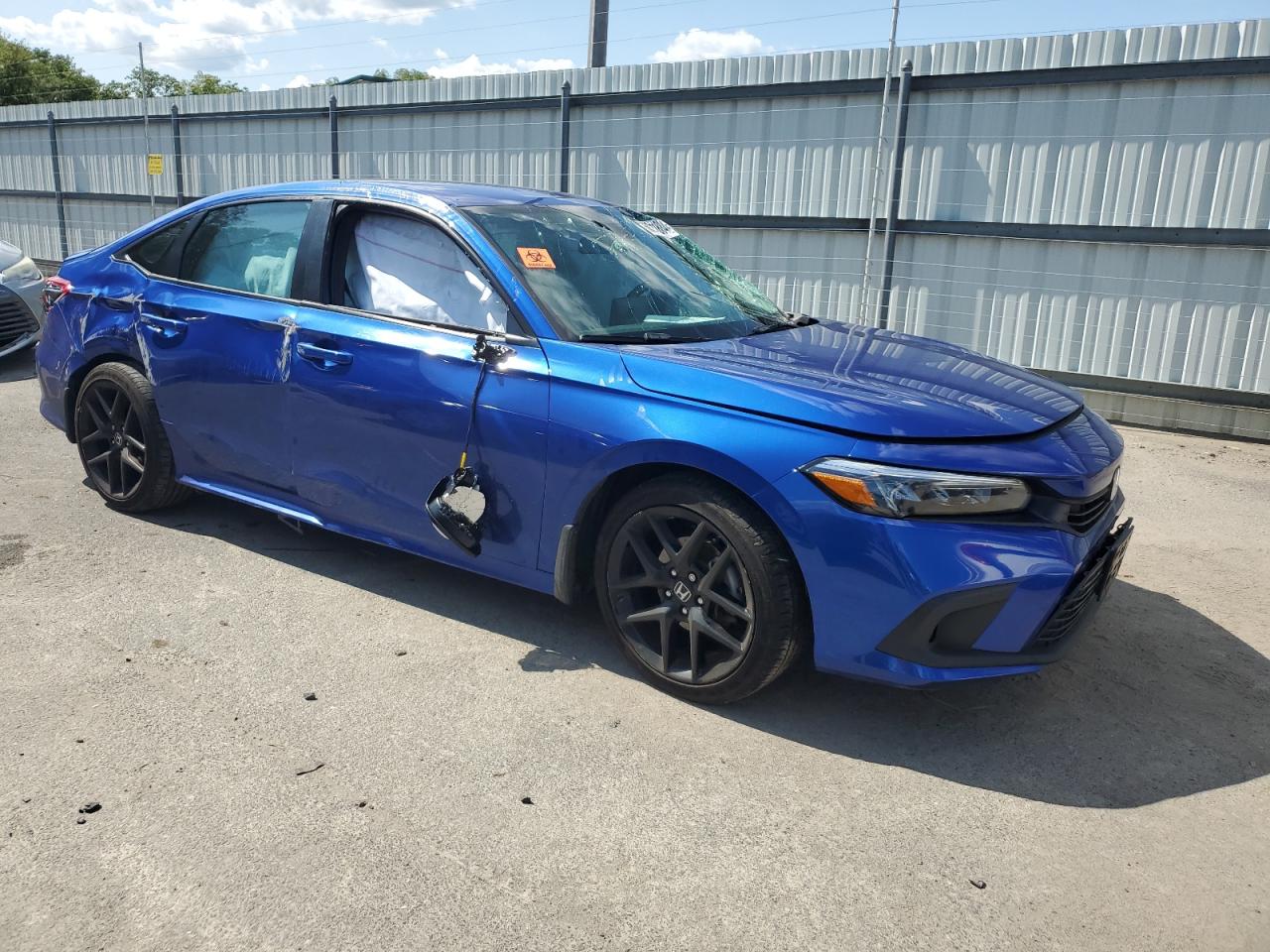 2022 HONDA CIVIC SPORT VIN:2HGFE2F50NH586570