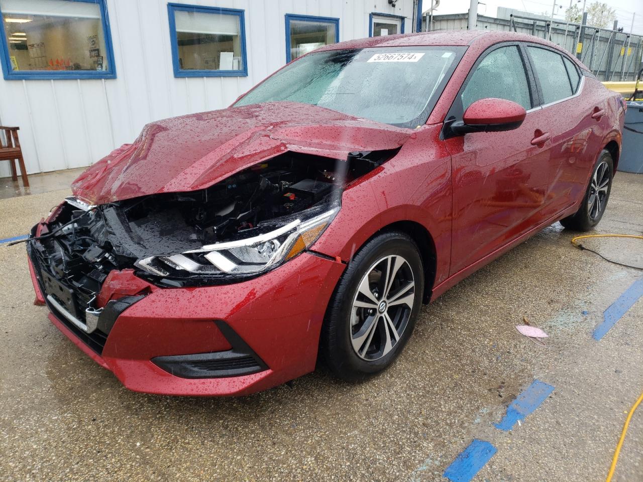 2023 NISSAN SENTRA SV VIN:3N1AB8CV4PY288614