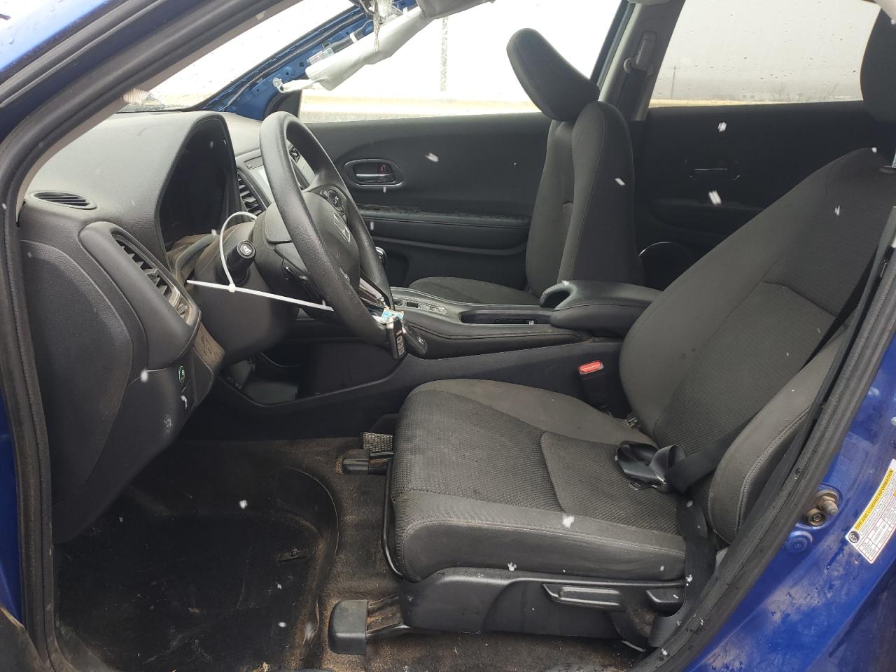 2022 HONDA HR-V EX VIN:3CZRU6H58NM745995