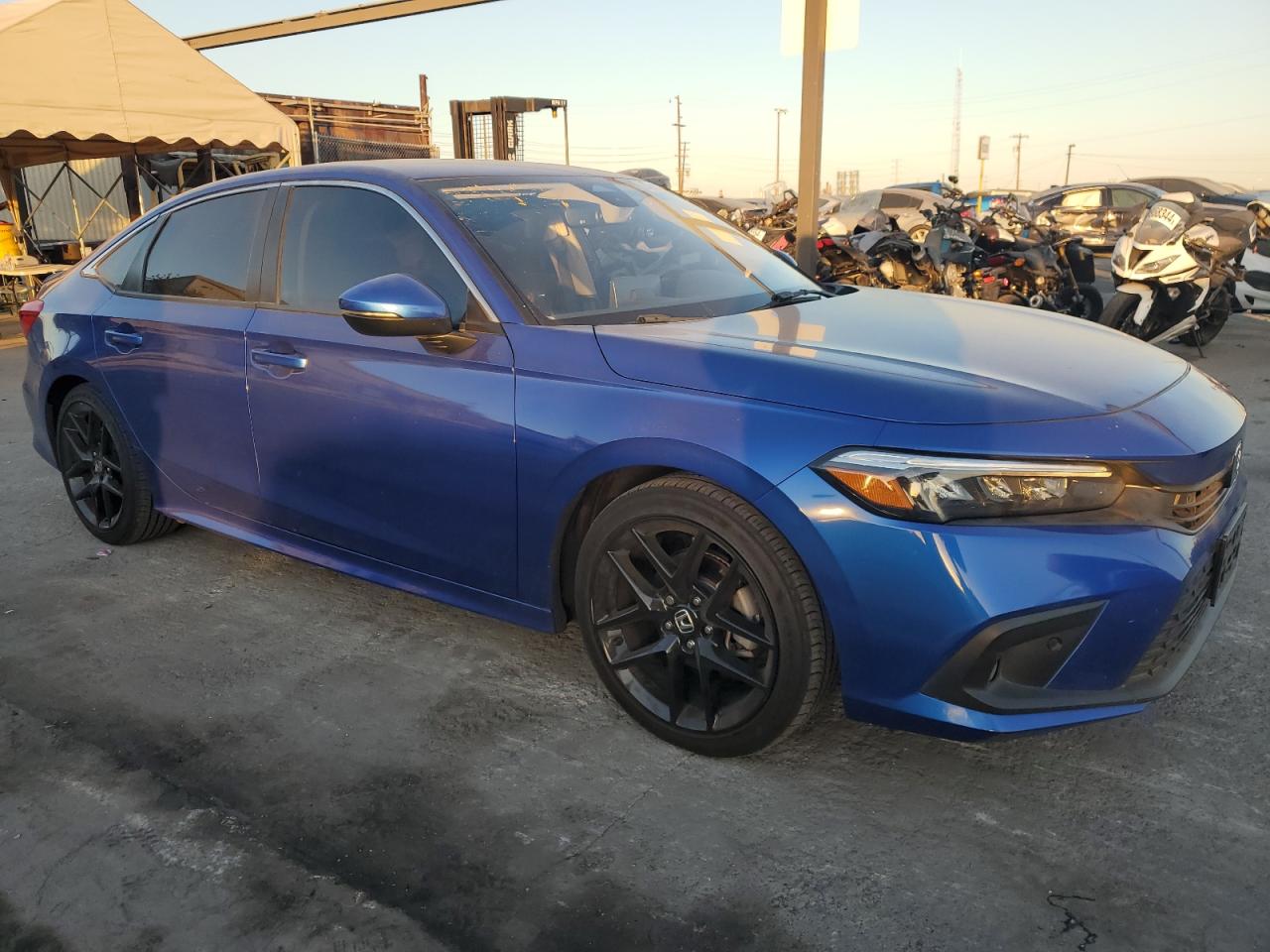 2022 HONDA CIVIC TOURING VIN:2HGFE1F98NH305676