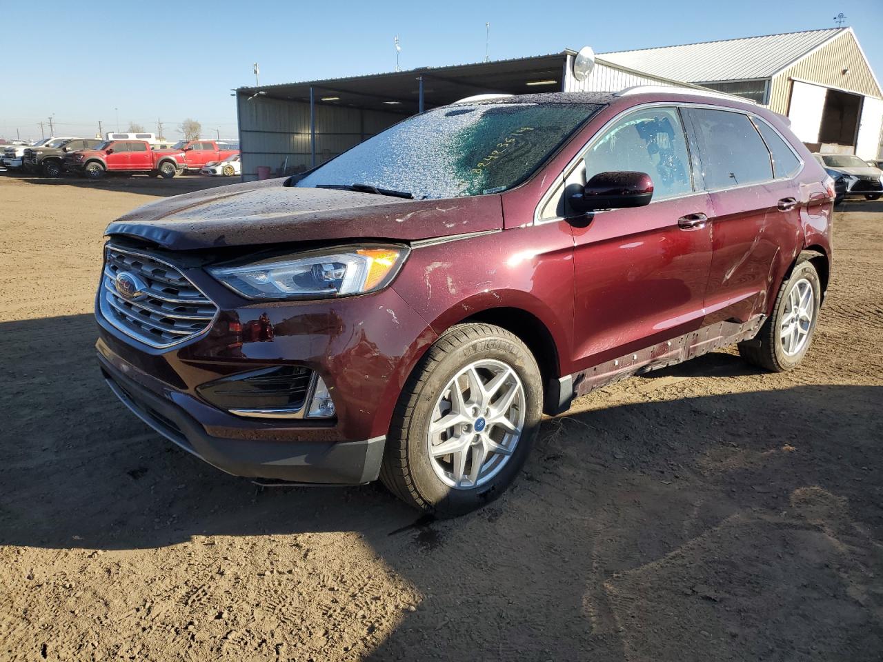 2022 FORD EDGE SEL VIN:2FMPK4J91NBA23592