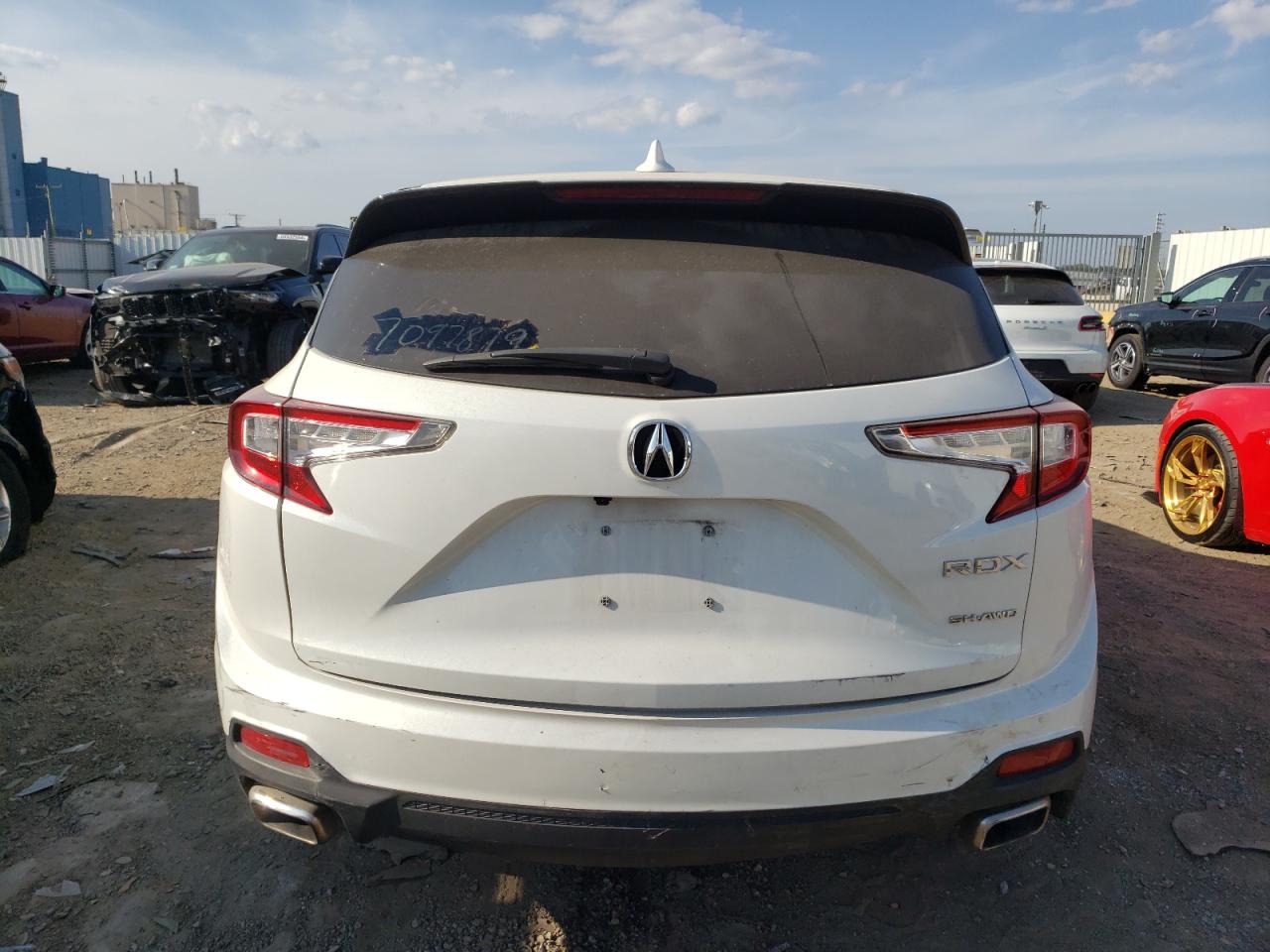 2022 ACURA RDX  VIN:5J8TC2H38NL002391