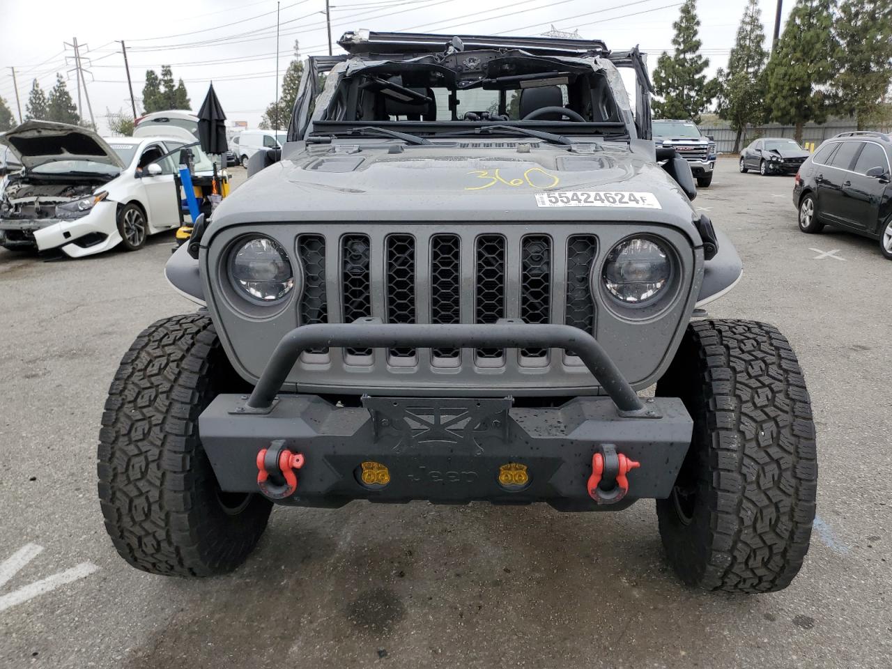 2023 JEEP GLADIATOR RUBICON VIN:1C6JJTBG4PL548368