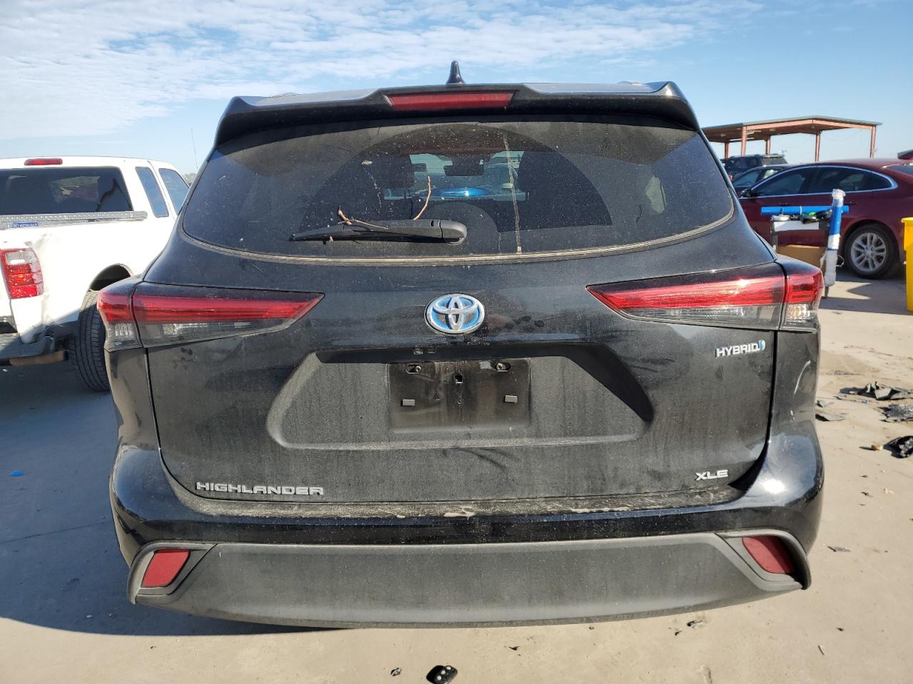 2023 TOYOTA HIGHLANDER HYBRID BRONZE EDITION VIN:5TDAARAHXPS522555