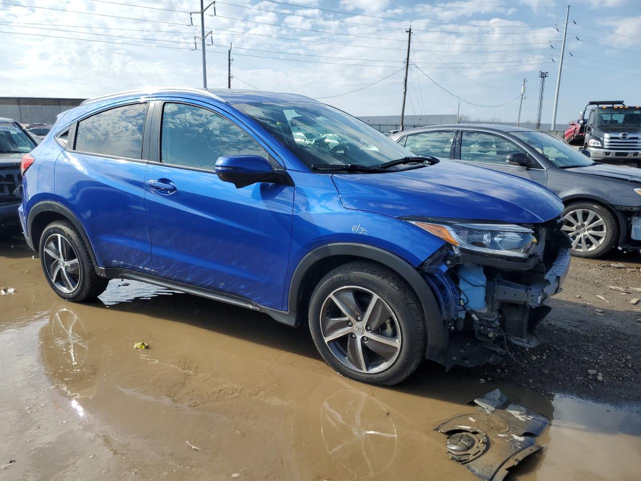 2022 HONDA HR-V EX VIN:3CZRU6H57NM703821