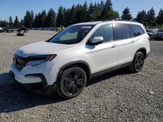 2022 HONDA PILOT BLACK VIN:5FNYF6H73NB006258