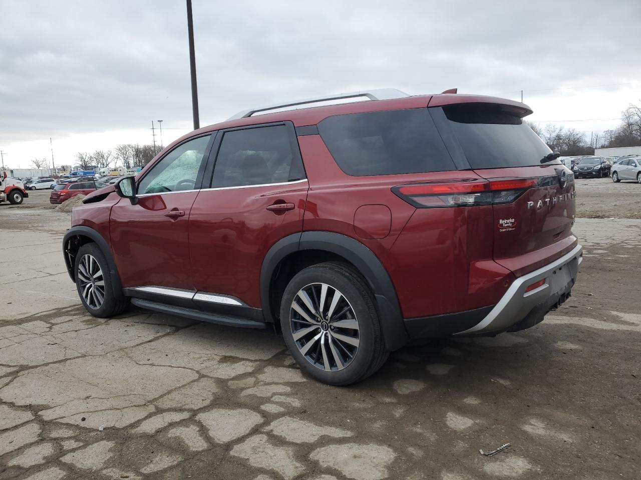 2022 NISSAN PATHFINDER PLATINUM VIN:5N1DR3DK4NC264859