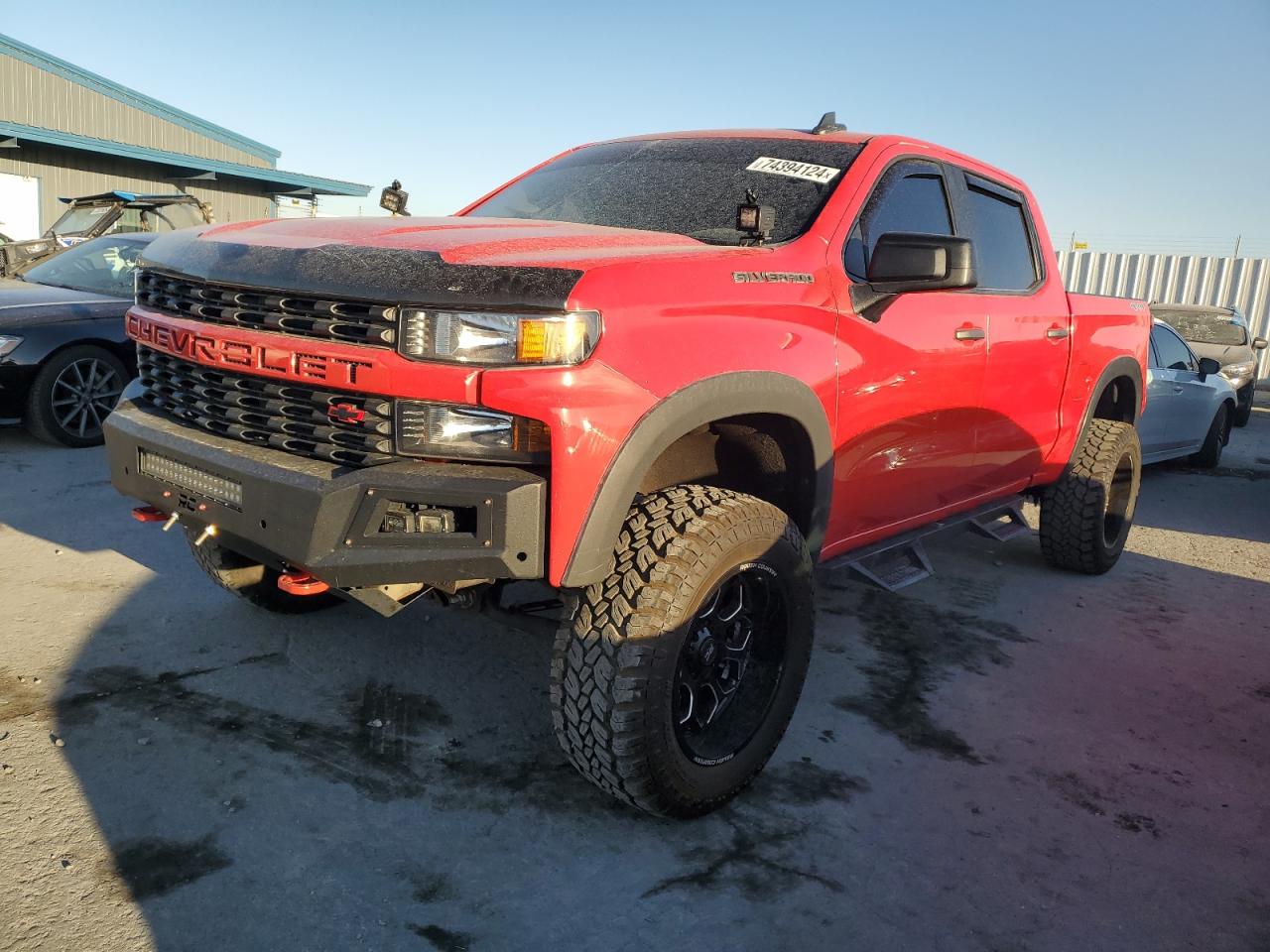 2022 CHEVROLET SILVERADO LTD K1500 CUSTOM VIN:3GCPYBEK9NG174763