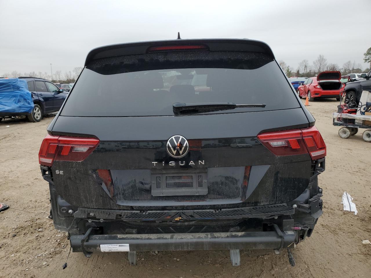 2023 VOLKSWAGEN TIGUAN SE R-LINE BLACK VIN:3VVCB7AX1PM122483