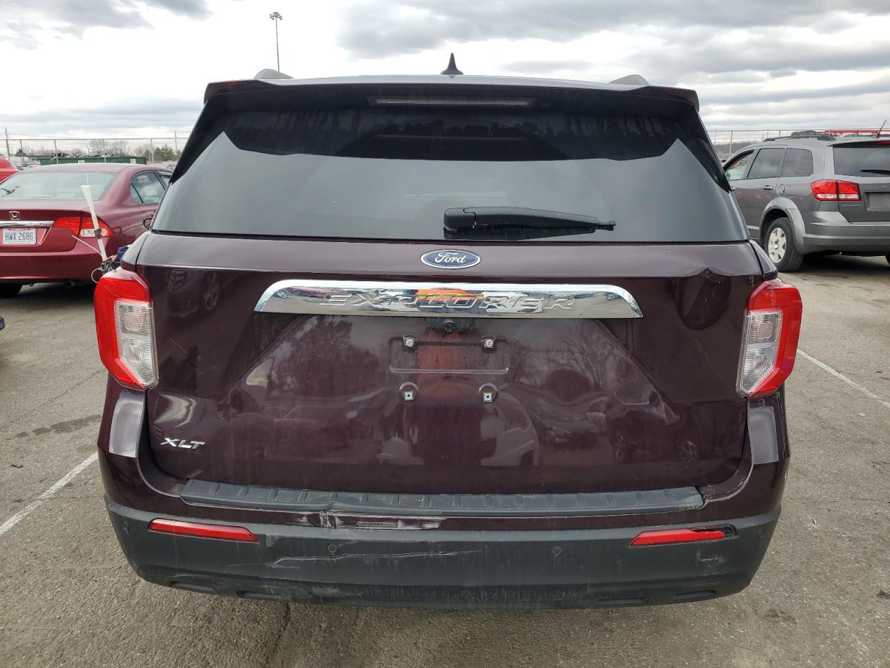 2022 FORD EXPLORER XLT VIN:1FMSK7DH6NGC30647