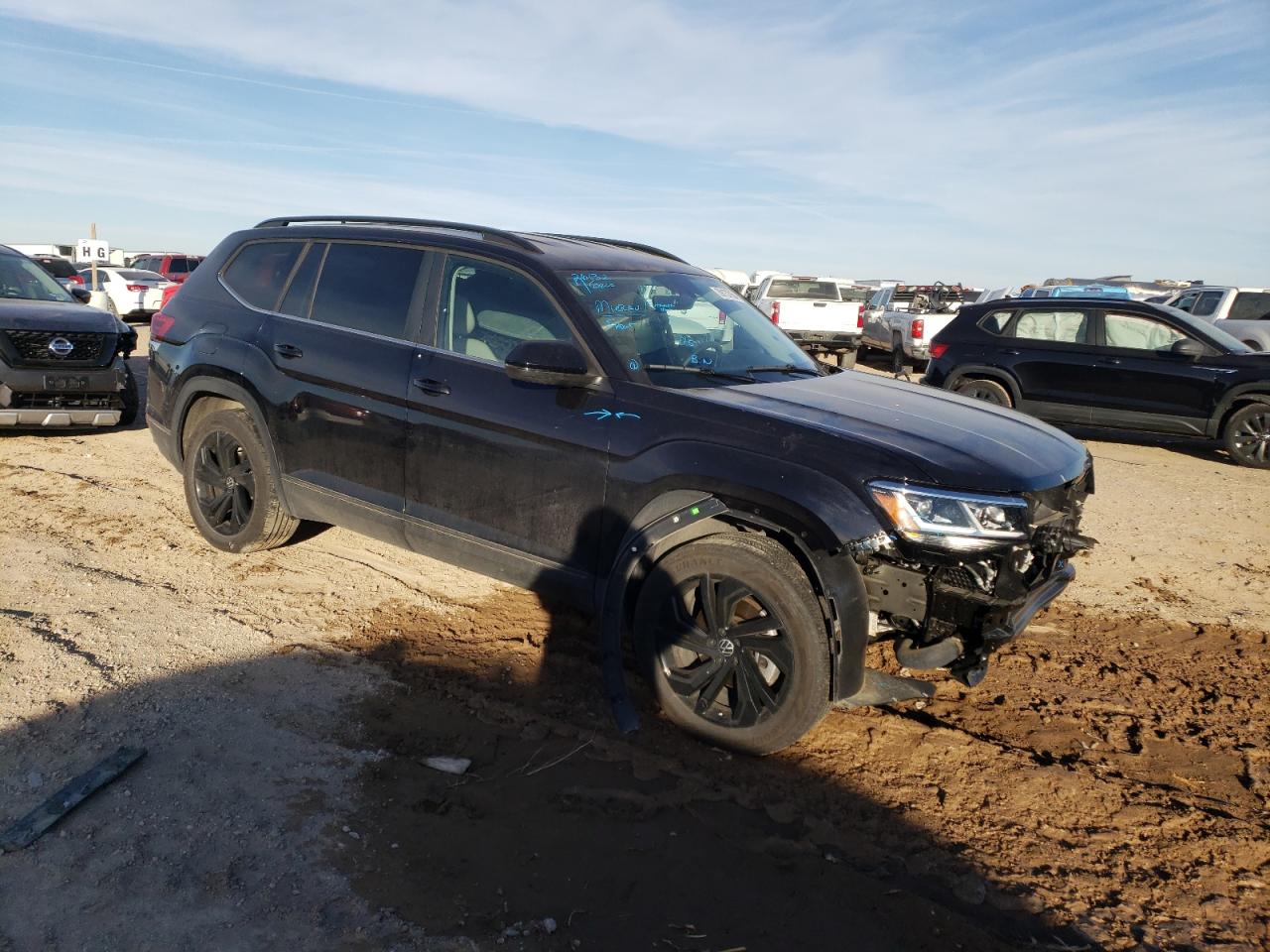 2023 VOLKSWAGEN ATLAS SE VIN:1V2WP2CA7PC545240