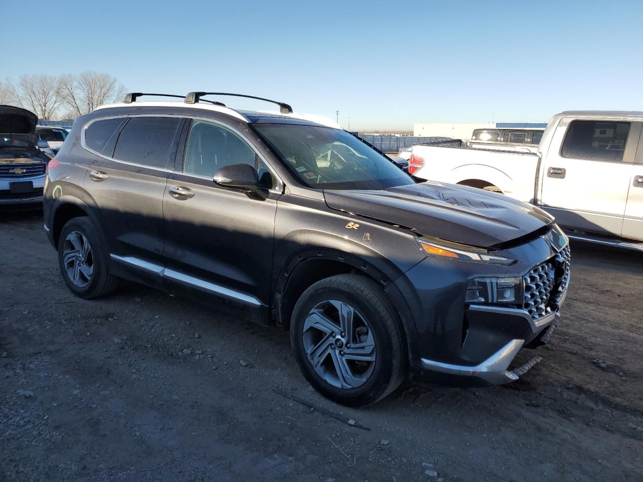 2022 HYUNDAI SANTA FE SEL VIN:5NMS3DAJ5NH405244