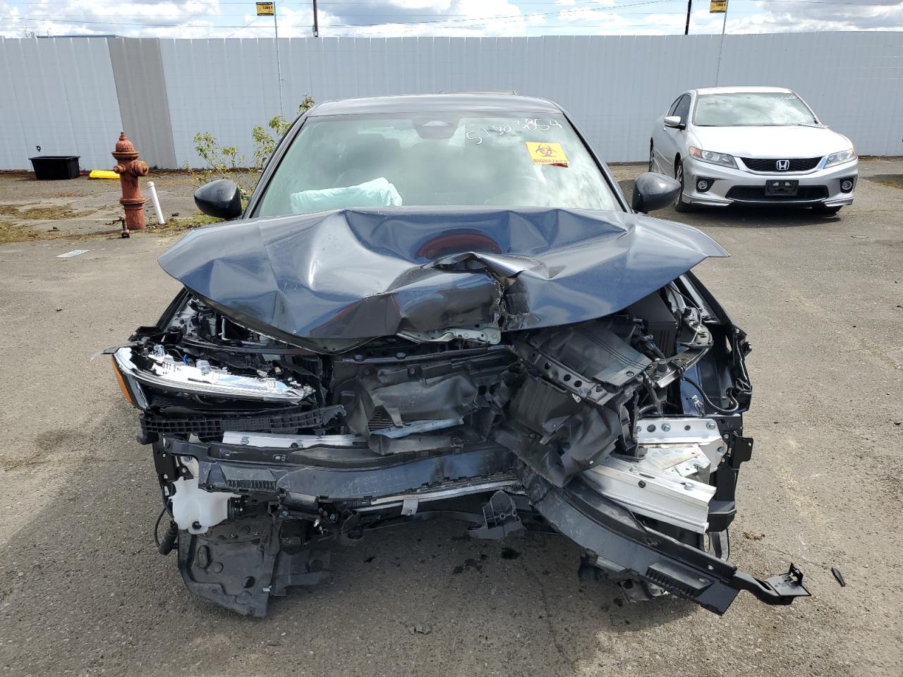 2022 HONDA CIVIC SPORT VIN:2HGFE2F50NH596371