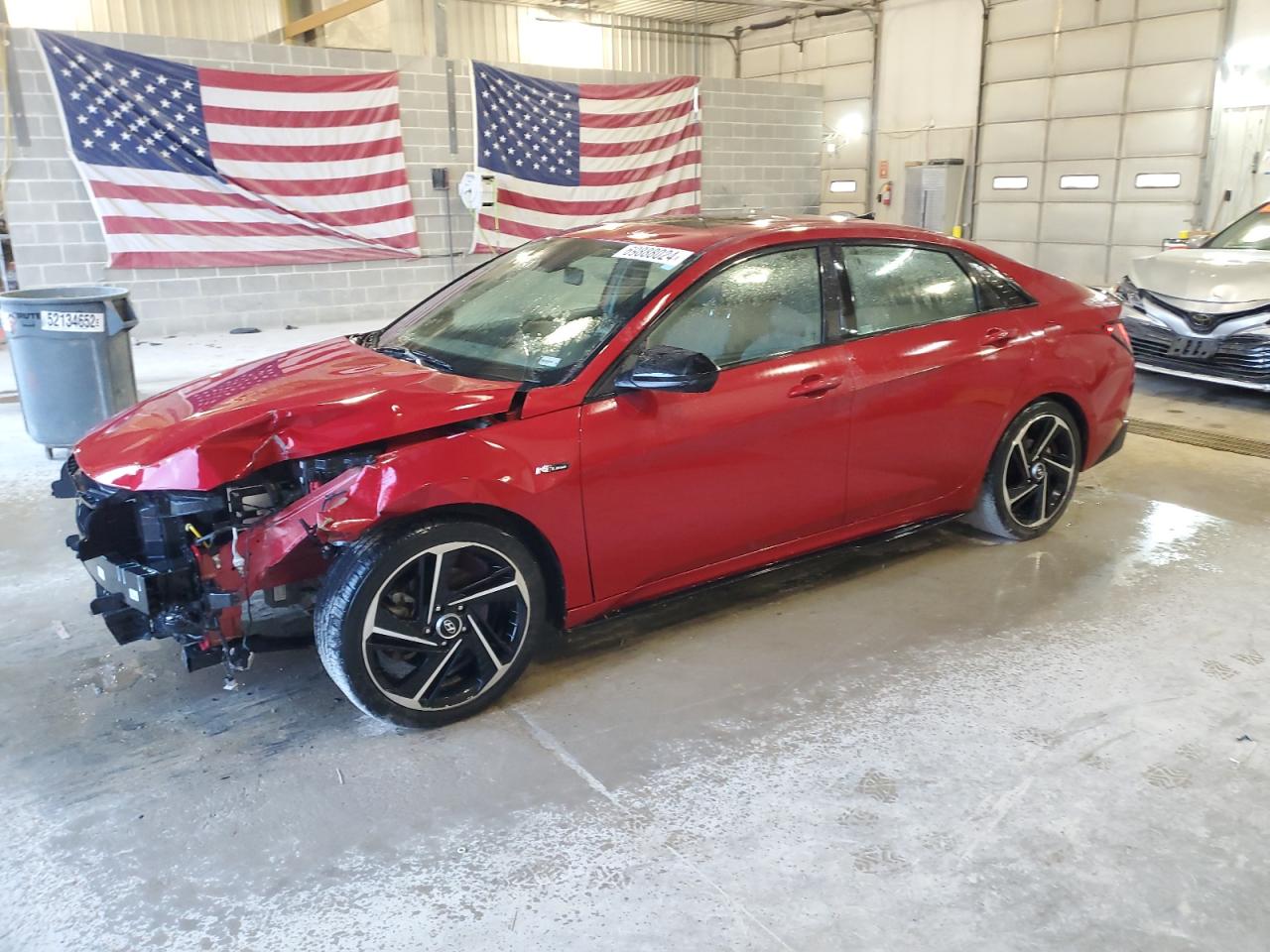 2022 HYUNDAI ELANTRA N LINE VIN:KMHLR4AF8NU288925