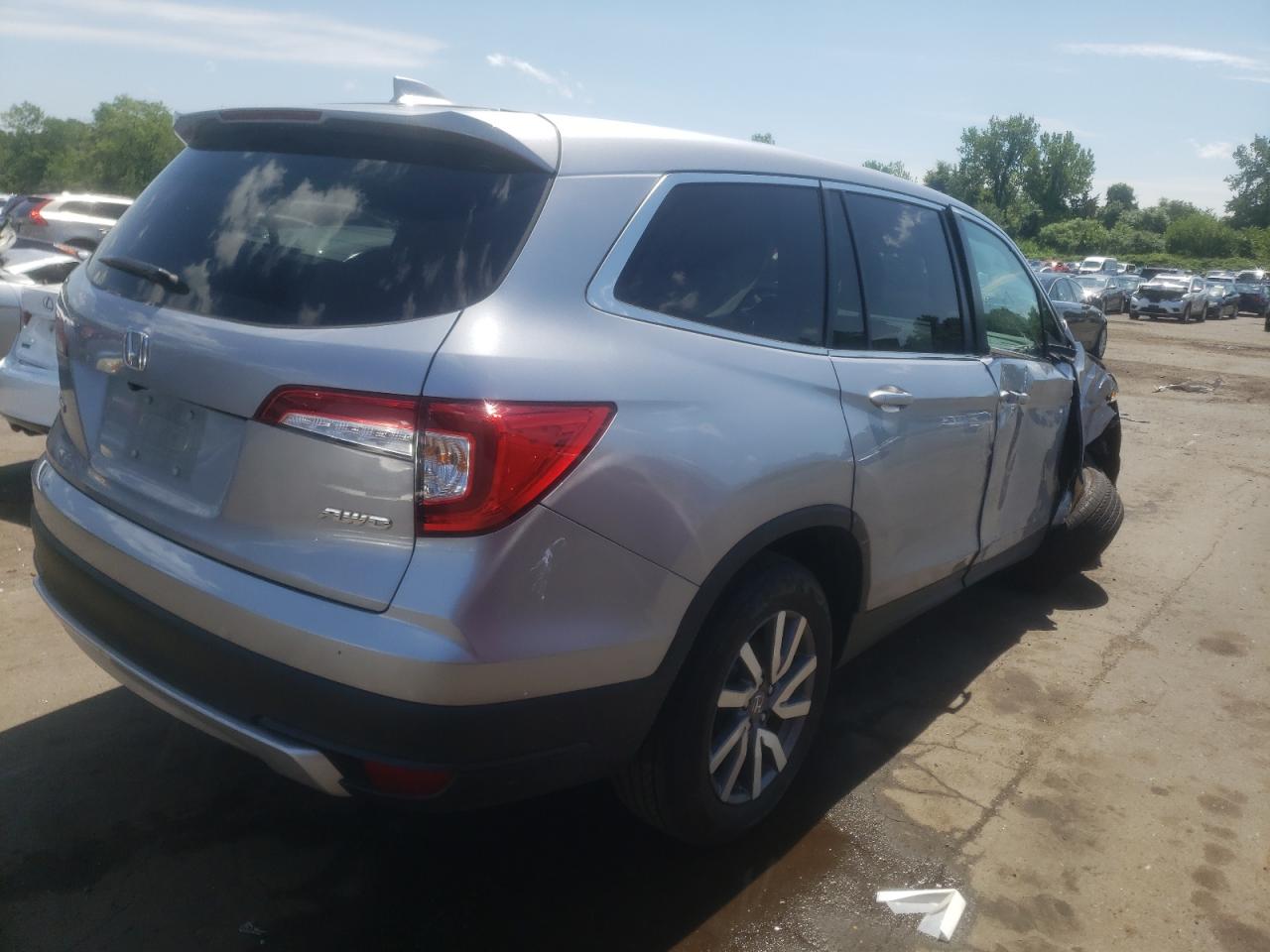 2022 HONDA PILOT EXL VIN:5FNYF6H54NB088743