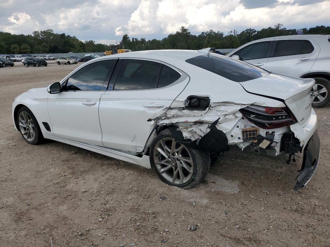 2022 GENESIS G70 BASE VIN:KMTG34TA5NU086926