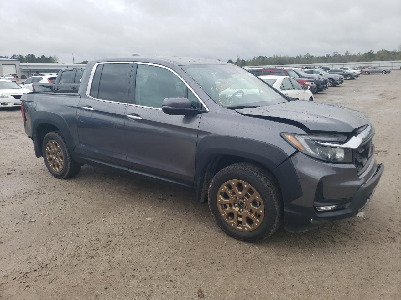 2023 HONDA RIDGELINE RTL-E VIN:5FPYK3F72PB014259