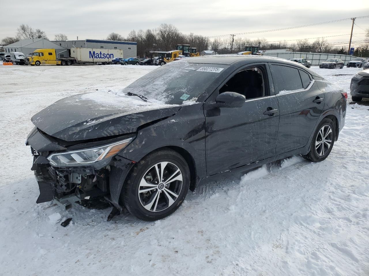 2022 NISSAN SENTRA SV VIN:3N1AB8CV2NY253017