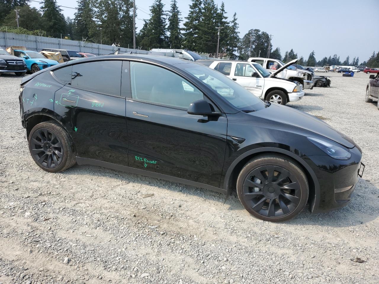 2023 TESLA MODEL Y  VIN:7SAYGAEE6PF874750