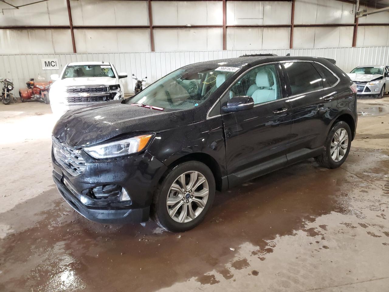 2022 FORD EDGE TITANIUM VIN:2FMPK4K98NBA69869